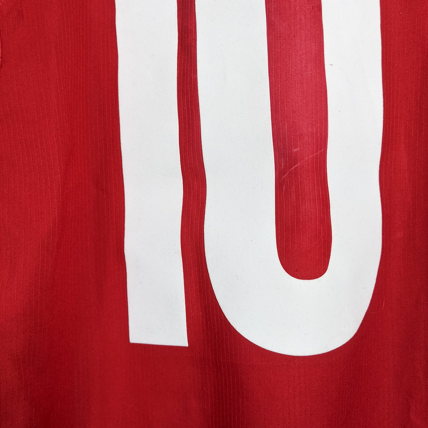 Original Manchester United 2004/05 Home - Nistelrooy #10 Size M (Long Sleeve)