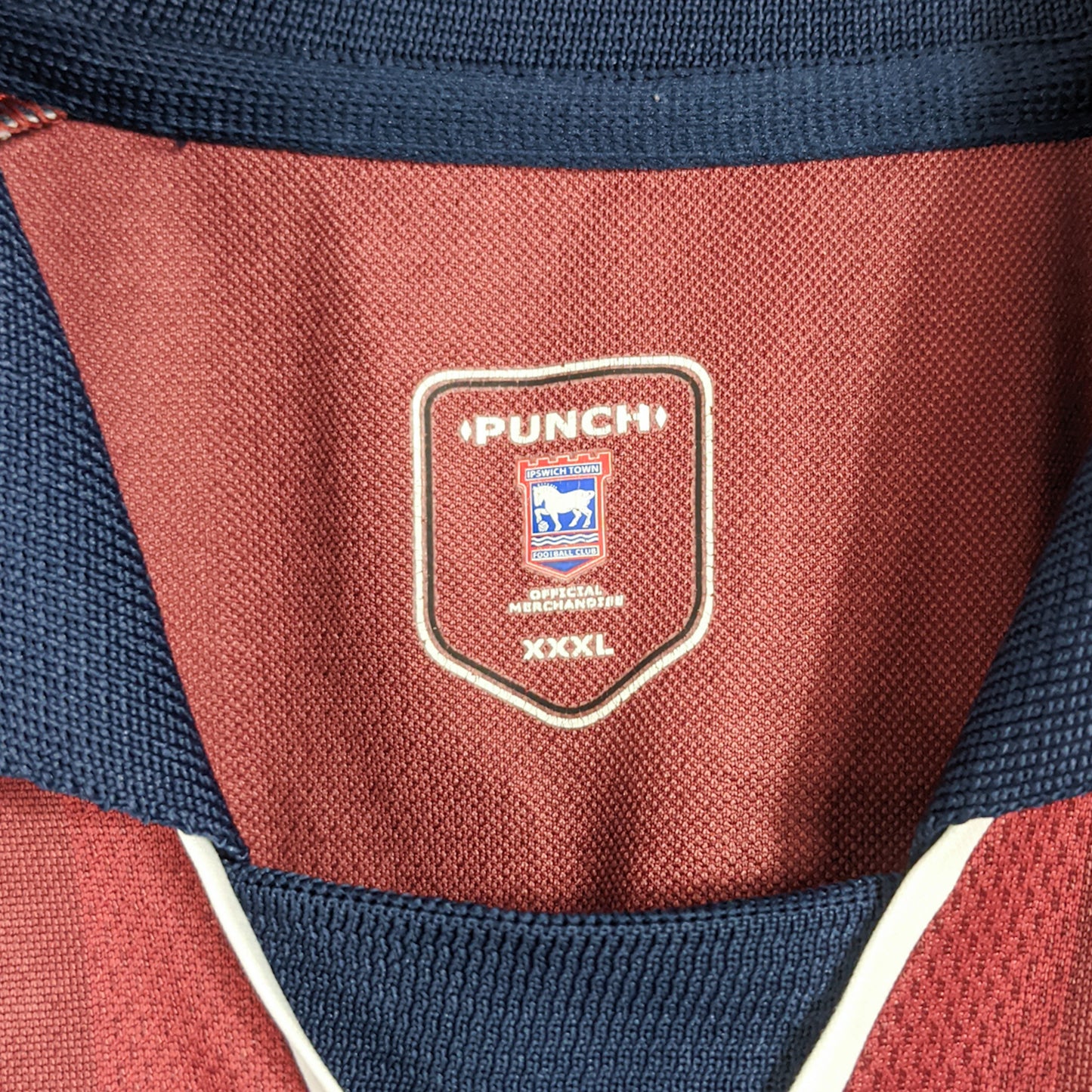 Authentic Ipswich Town 2002/04 Away - D. Bent #18 Size 3XL (Long Sleeve)