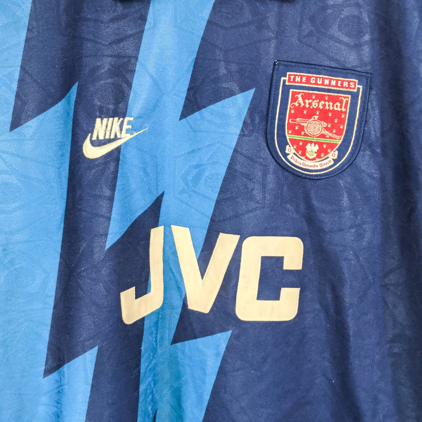 Authentic Arsenal 1995/96 Away - Bergkamp #10 Size L