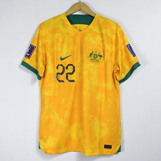 Authentic Australia 2022 Home - Irvine #22 Size L
