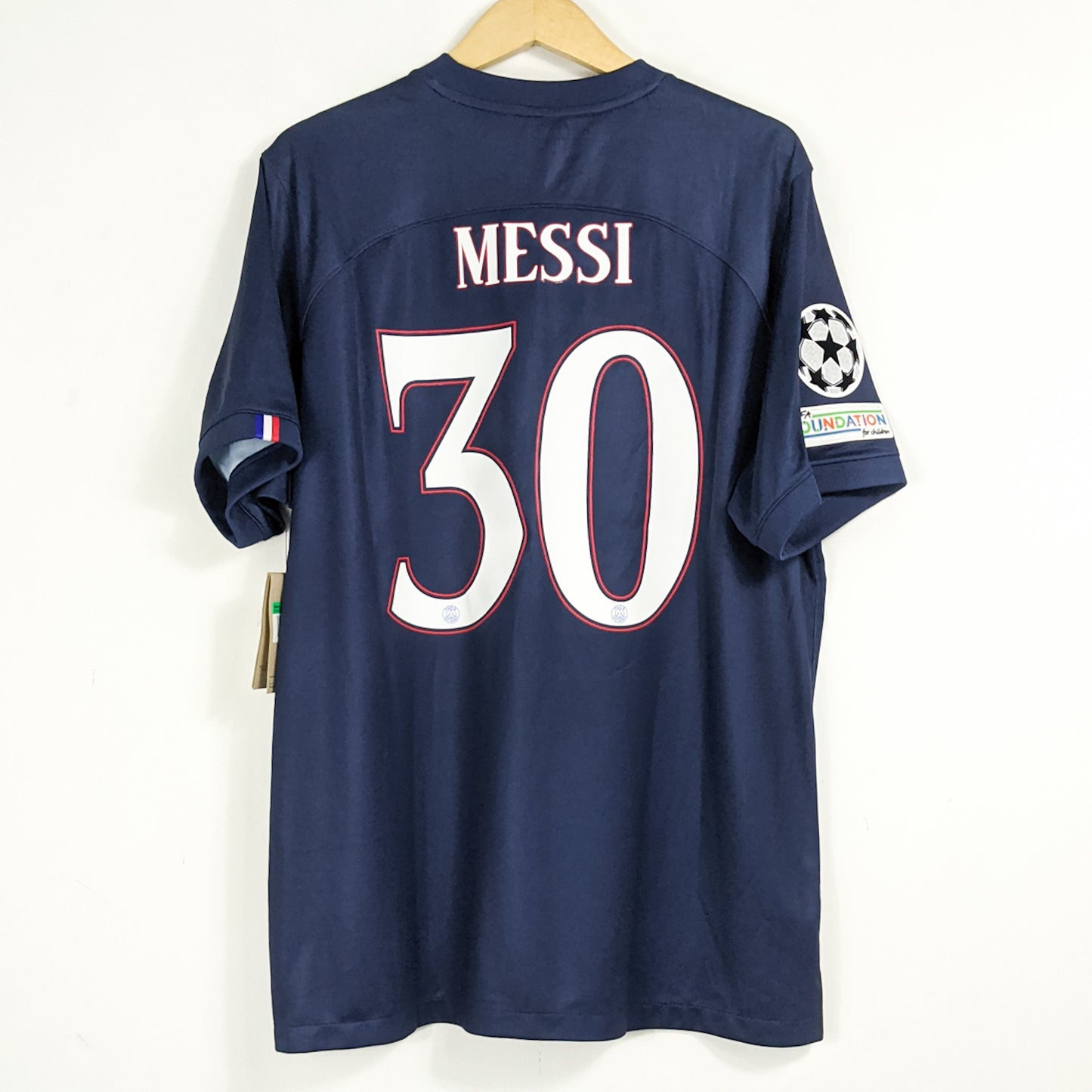 Authentic Paris Saint-Germain 2022/23 Home - Messi #30 Size XL (Bnwt)