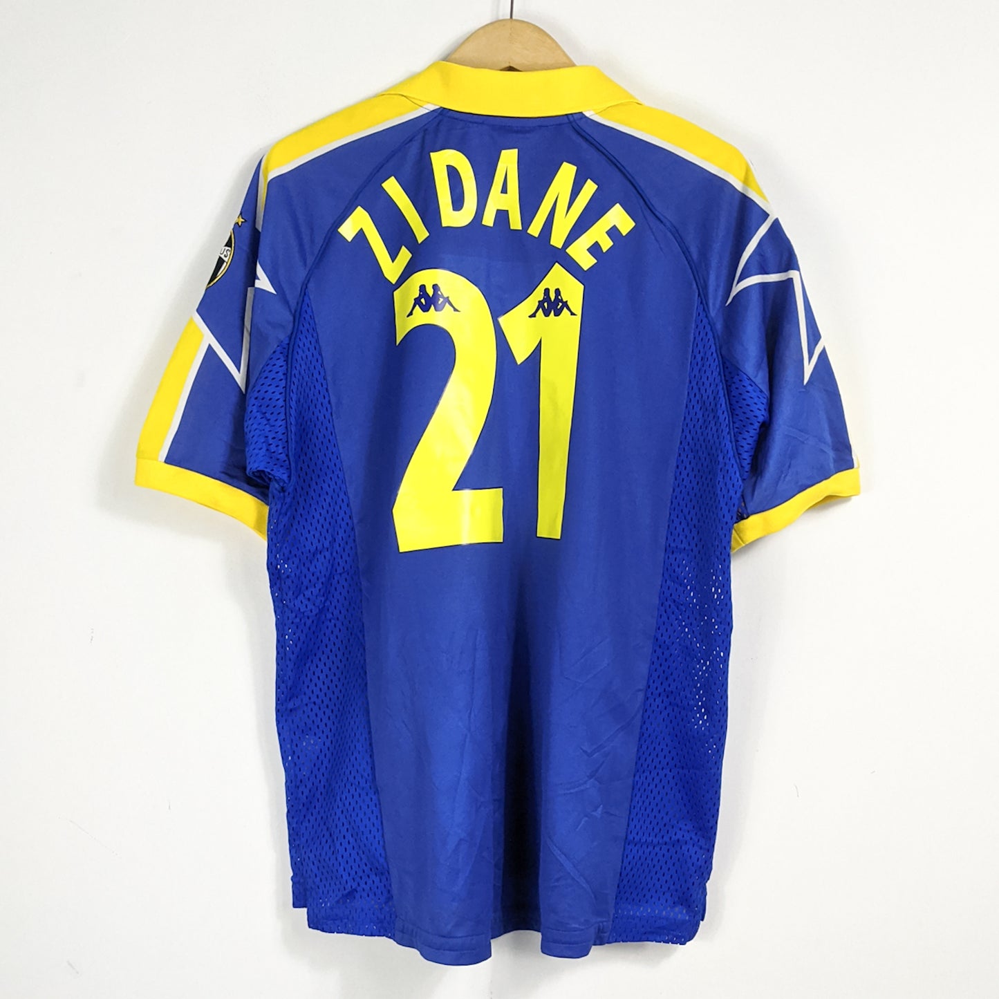Authentic Juventus 1997/98 Away - Zidane #21 Size L (Jaspo)