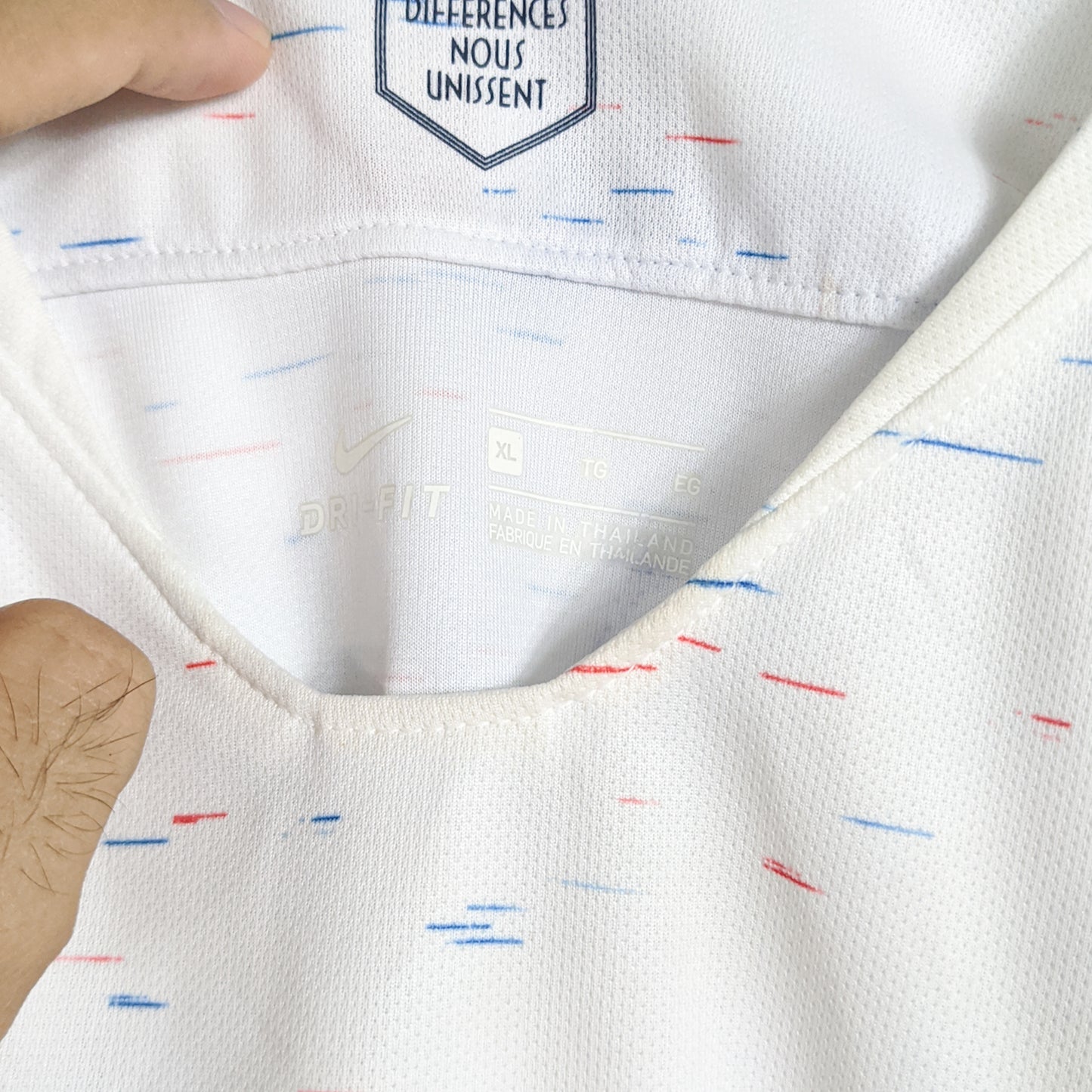 Authentic France 2018 Away - Mbappe #10 Size XL (Mdt) (Bnwt)
