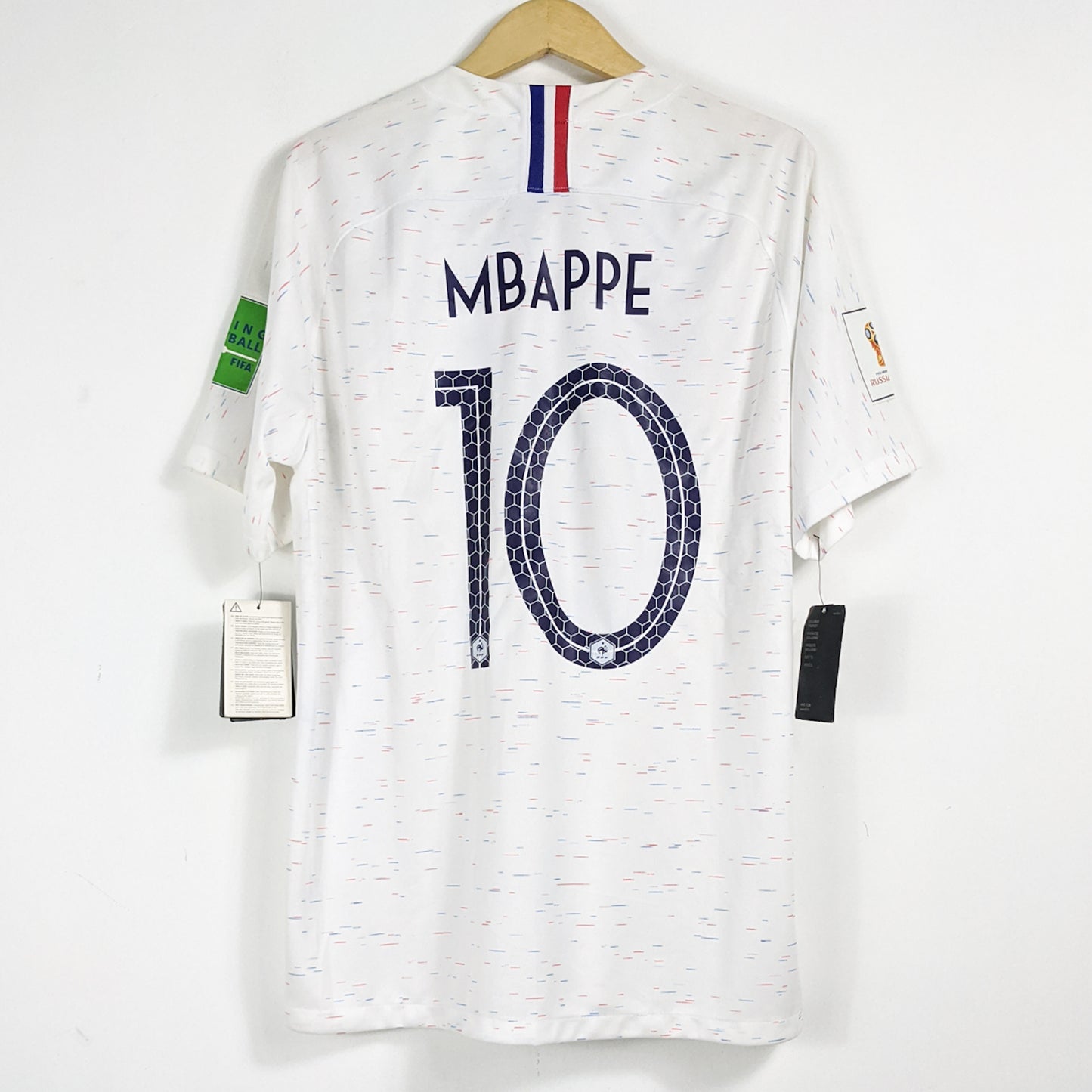 Authentic France 2018 Away - Mbappe #10 Size XL (Mdt) (Bnwt)