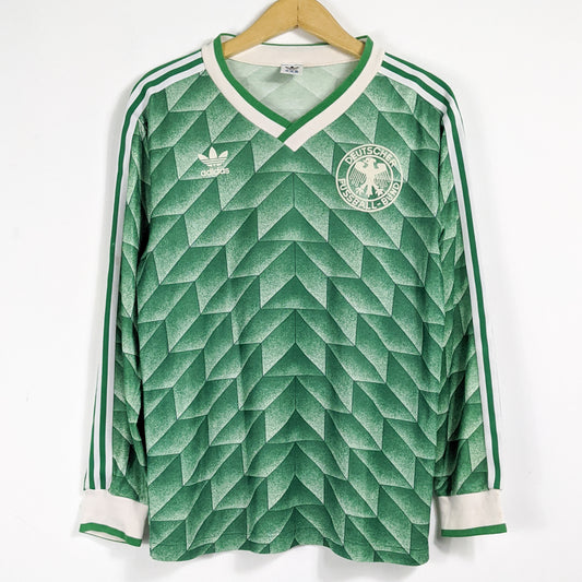 Authentic Germany 1990 Away - Matthaus #10 Size M (Long Sleeve)