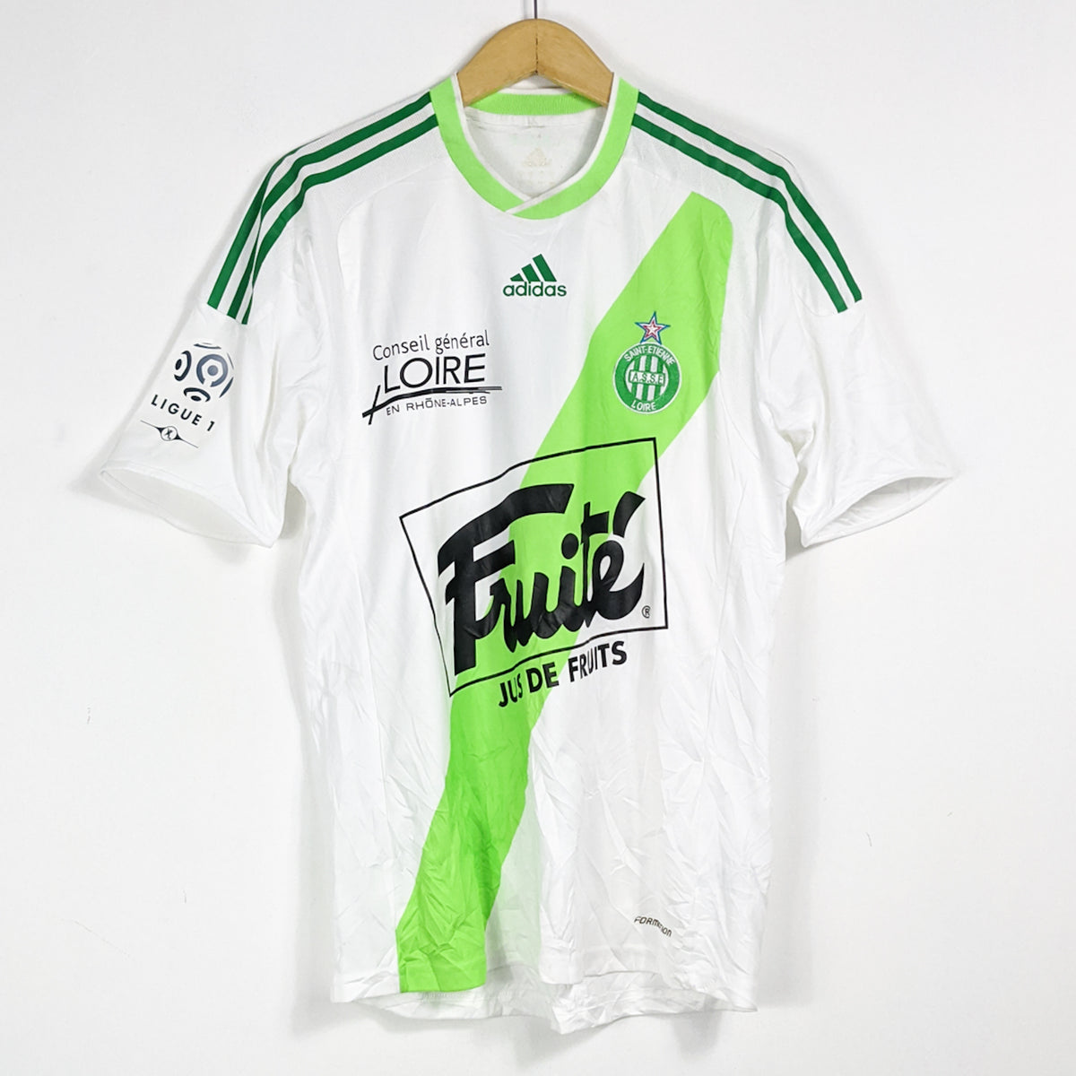 Original AS Saint-Etienne 2009/10 Away - Payet #7 Size M (Player Issue)