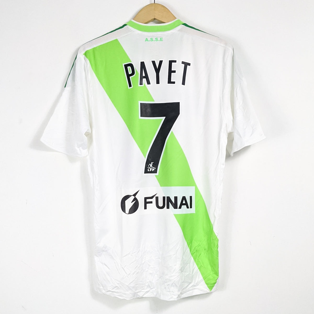 Original AS Saint-Etienne 2009/10 Away - Payet #7 Size M (Player Issue)