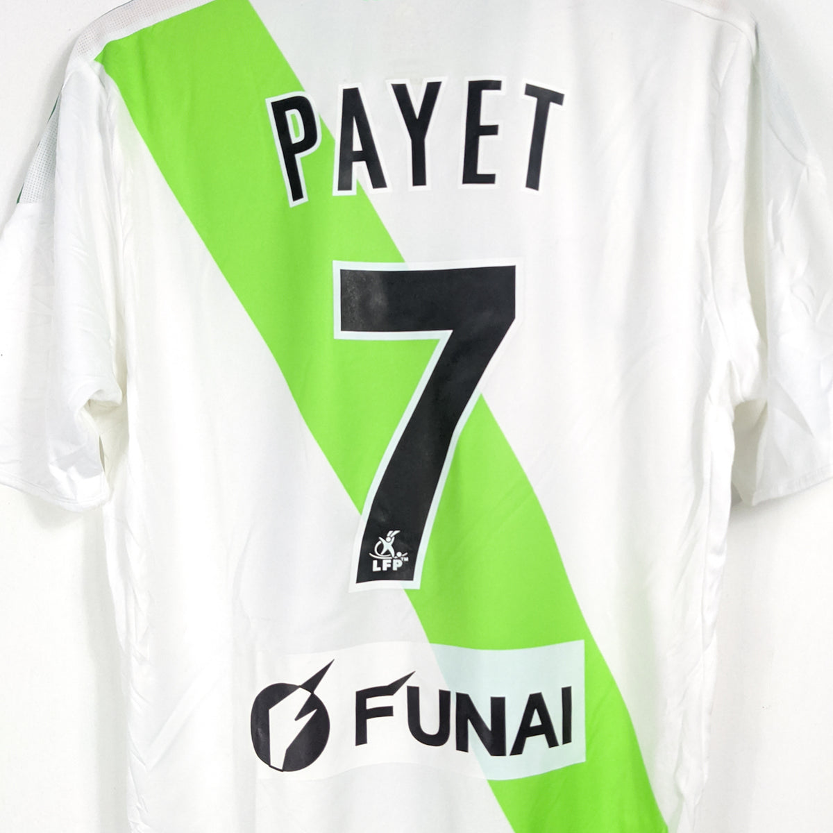Original AS Saint-Etienne 2009/10 Away - Payet #7 Size M (Player Issue)