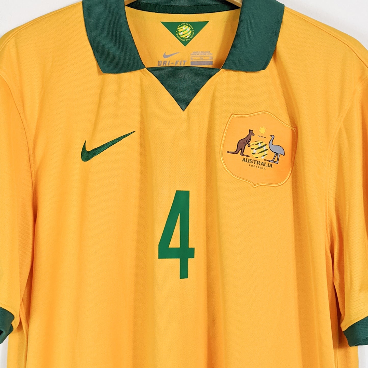 Authentic Australia 2014 Home - Cahill #4 Size XL