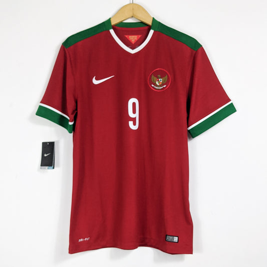 Authentic Indonesia 2014 Home - Cristian Gonzales #9 Size M (Bnwt)