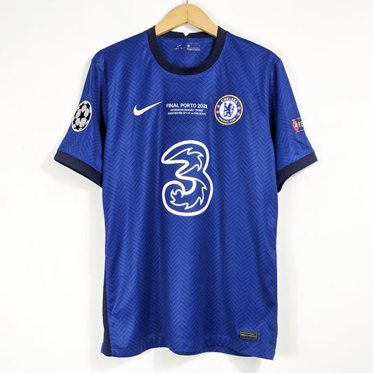 Authentic Chelsea 2020/21 Home - T.Silva #6 Size L (Mdt)