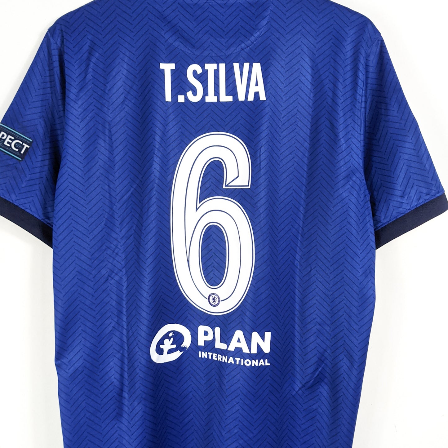 Authentic Chelsea 2020/21 Home - T.Silva #6 Size L (Mdt)