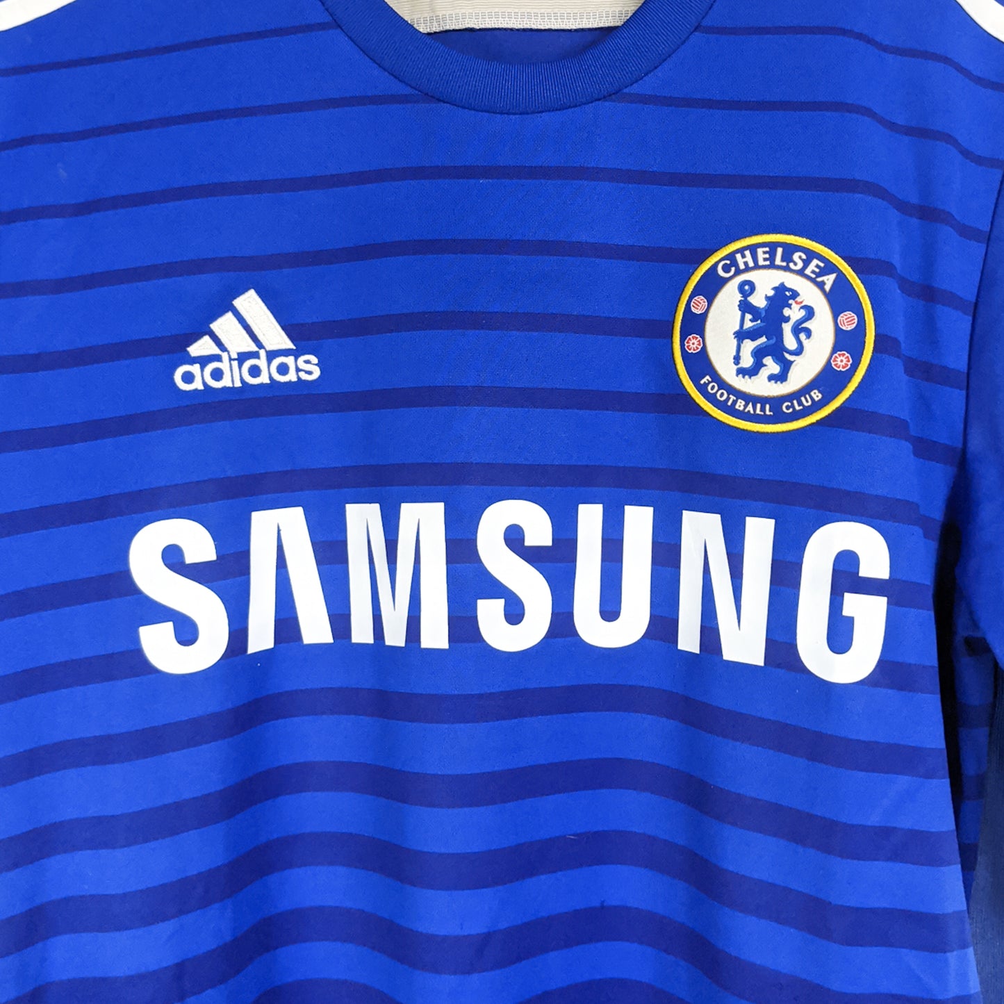Authentic Chelsea 2014/15 Home - Drogba #11 Size L