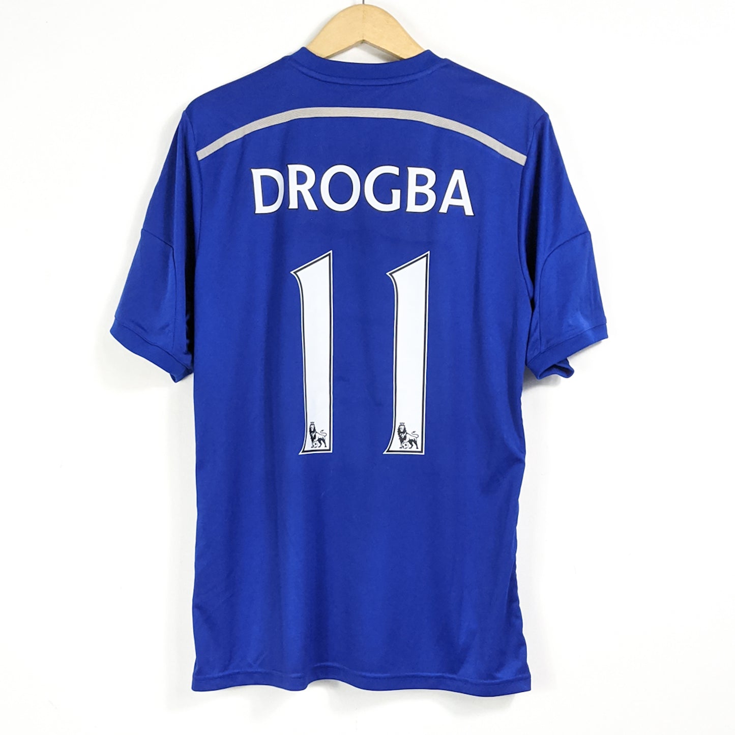 Authentic Chelsea 2014/15 Home - Drogba #11 Size L