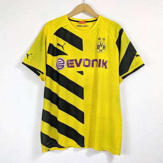 Authentic Dortmund 2014/15 Home - Aubameyang #14 Size XXL