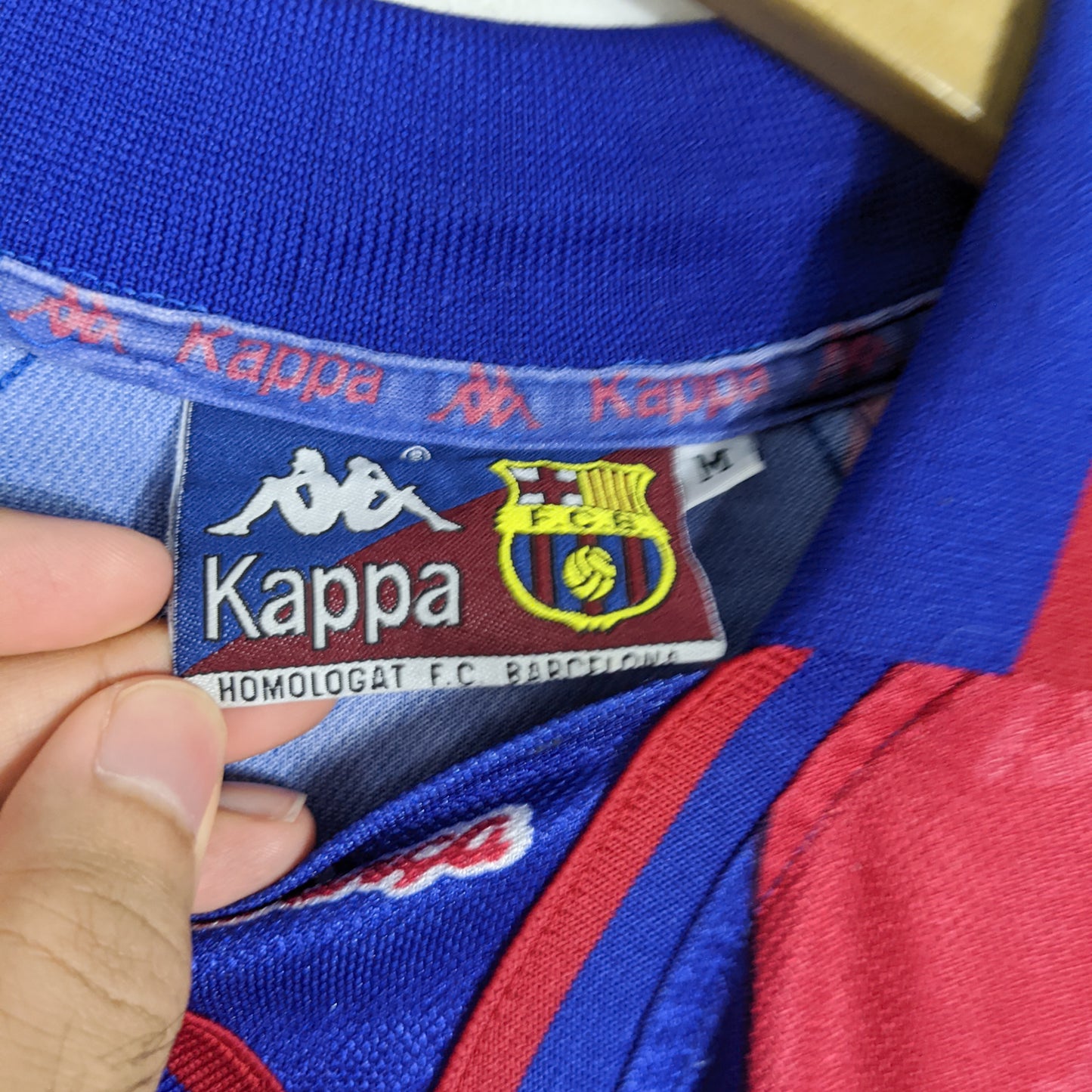 Authentic Barcelona 1995/97 Home - Ronaldo #9 Size M