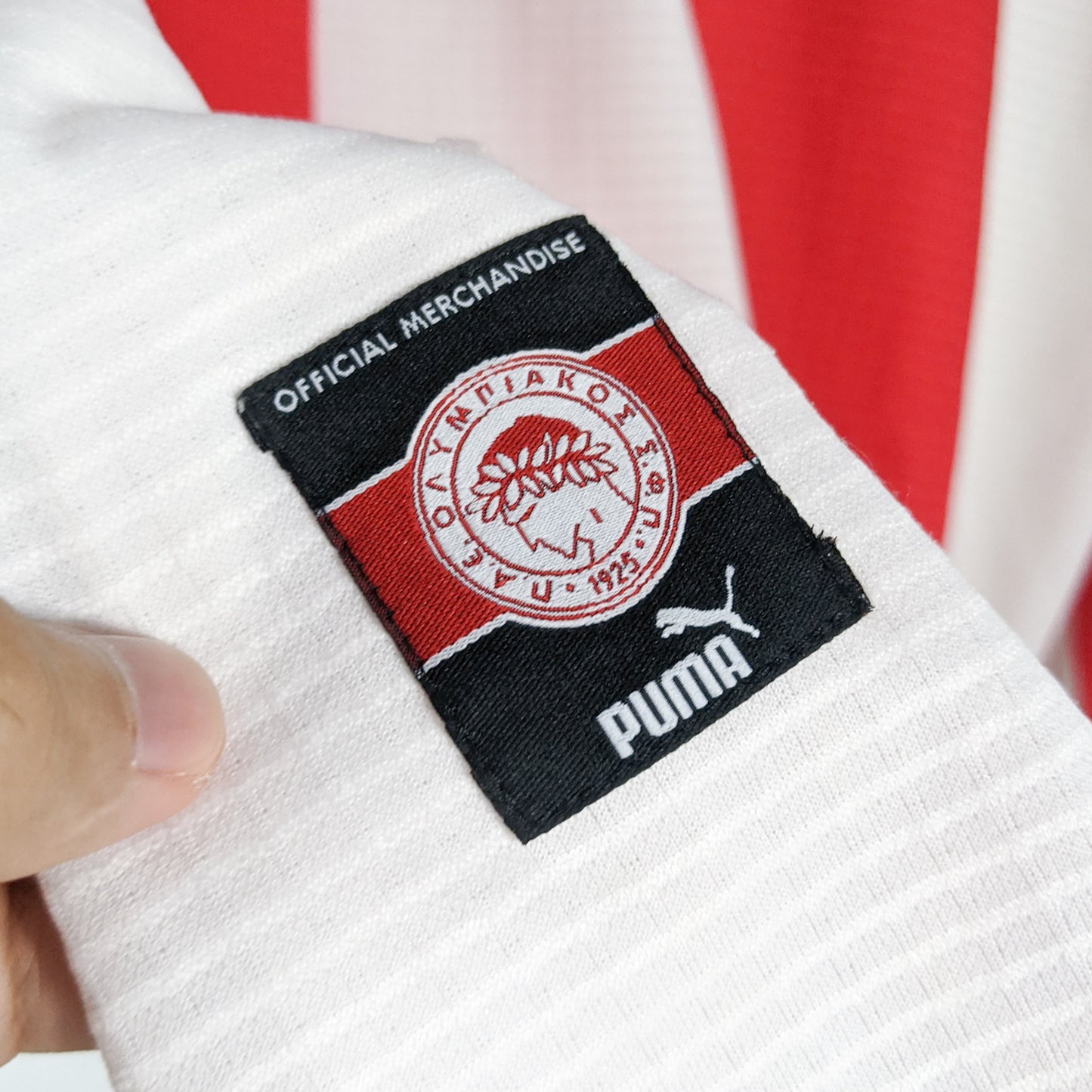 Authentic Olympiacos FC 1999/00 Home - #16 Size XL (Long Sleeve)