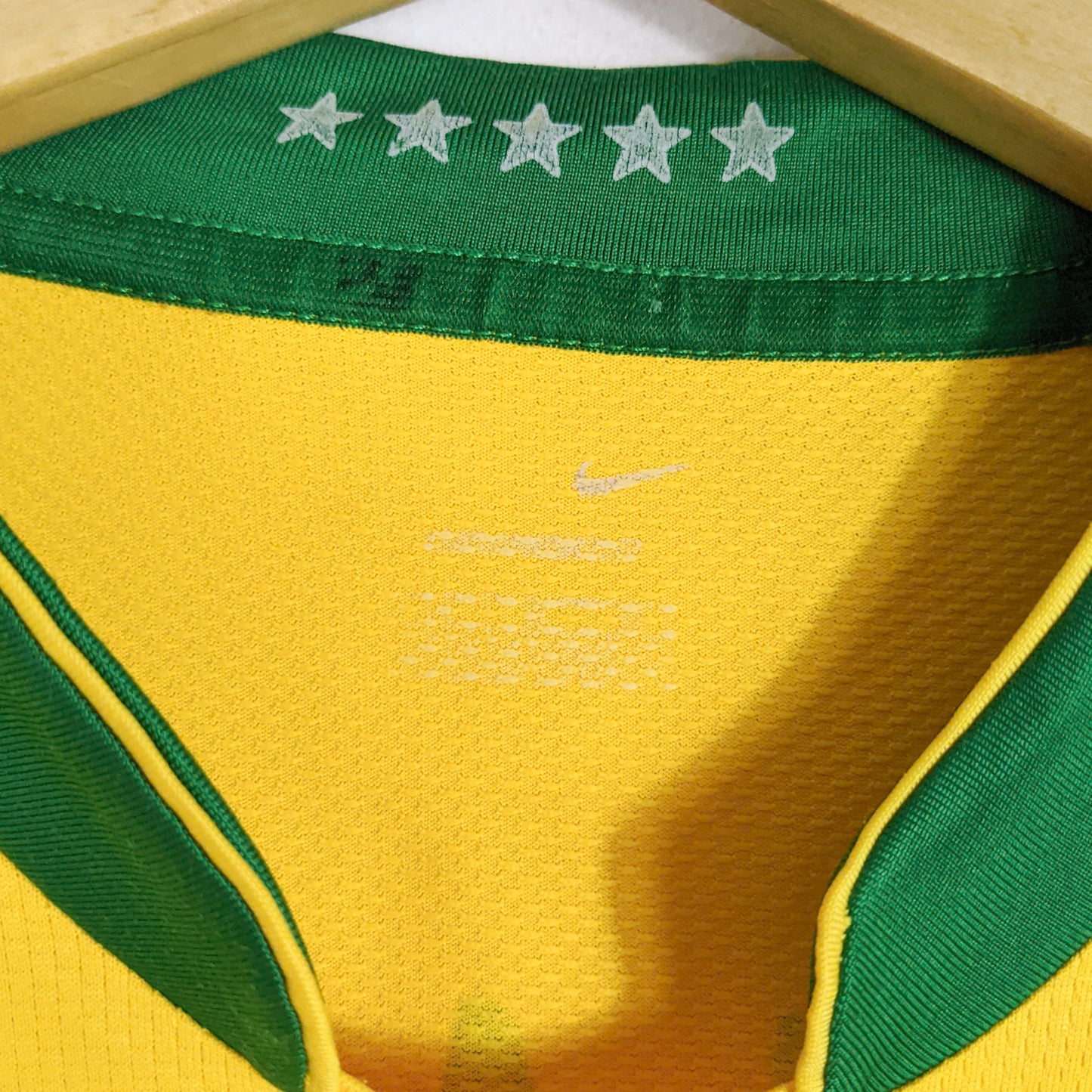 Authentic Brazil 2006 Home - Ronaldo #9 Size M