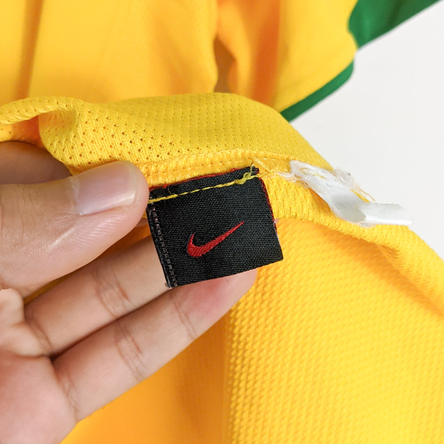 Authentic Brazil 2006 Home - Ronaldo #9 Size M