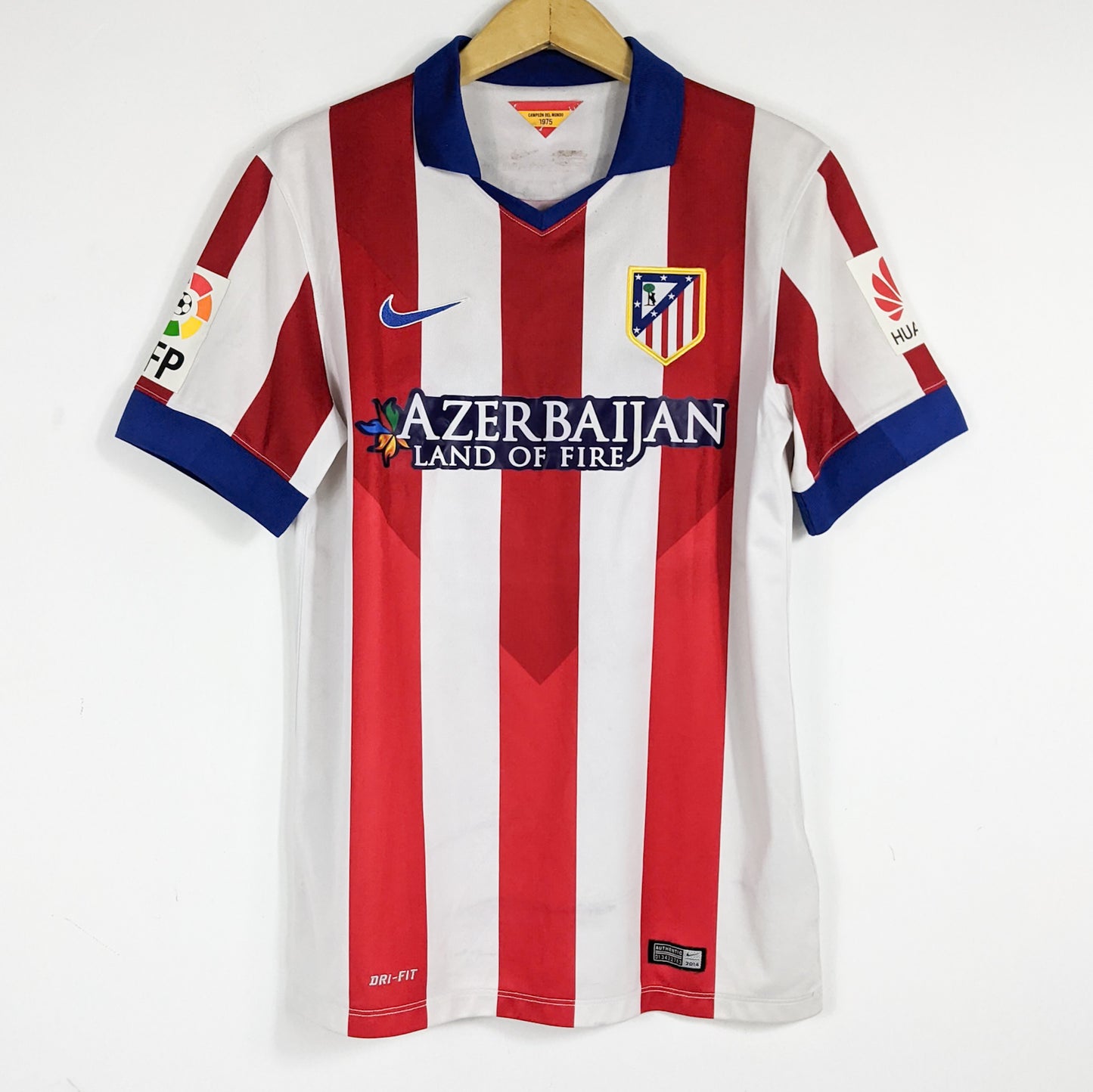 Authentic Atletico Madrid 2014/15 Home - Mandzukic #9 Size M