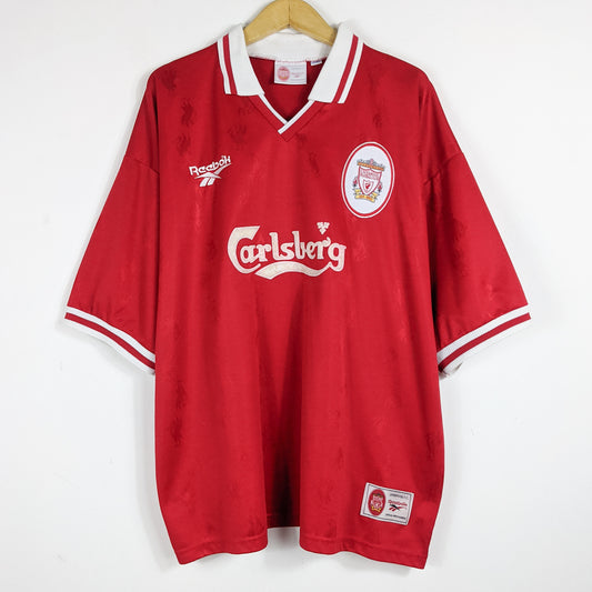 Authentic Liverpool 1996/97 Home - McManaman #7 Size XXL