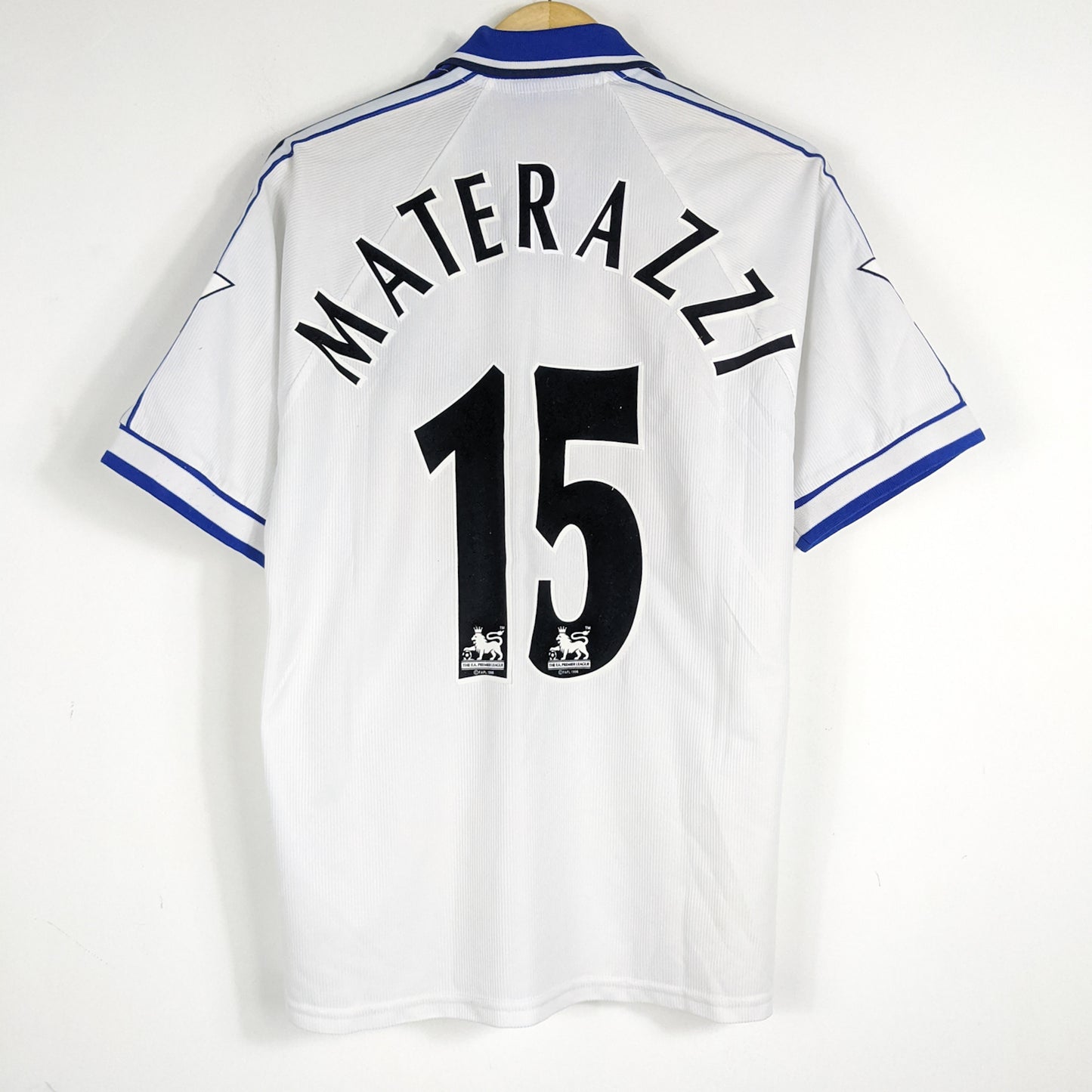 Authentic Everton 1998/99 Away - Materazzi #15 Size M