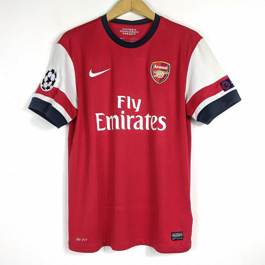 Authentic Arsenal 2012/14 Home - Arteta #8 Size M