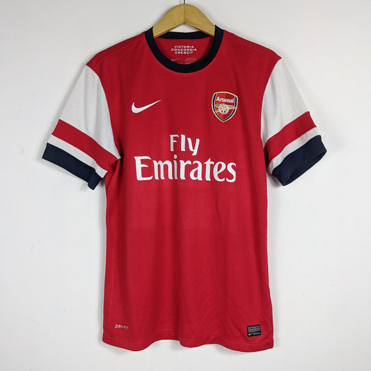 Authentic Arsenal 2012/14 Home - Arteta #8 Size M