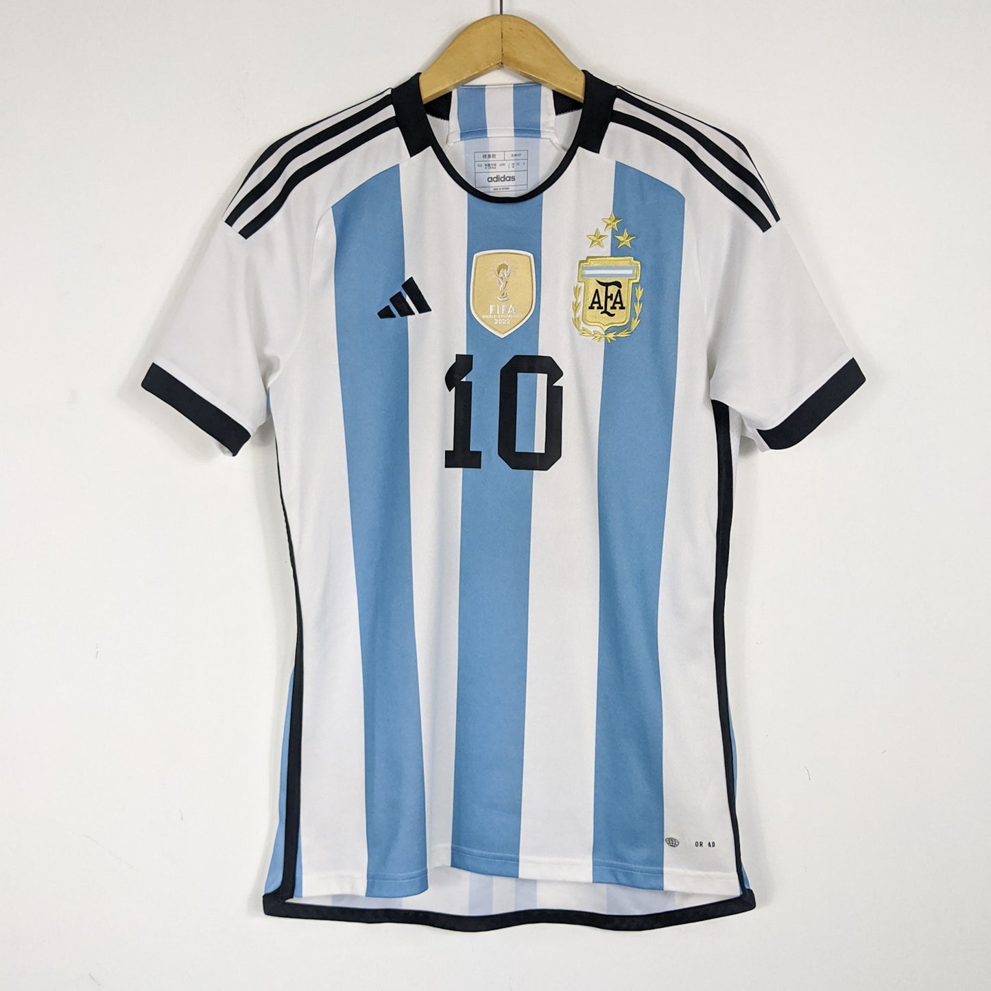 Authentic Argentina 2022 Home - Messi #10 Size M