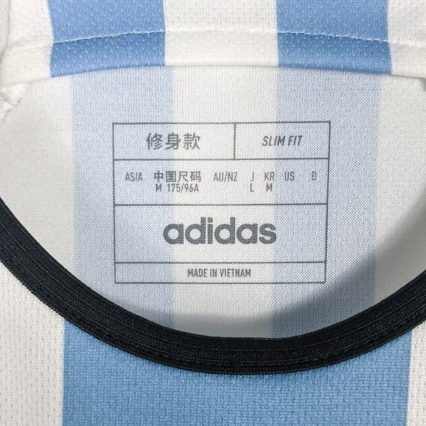Authentic Argentina 2022 Home - Messi #10 Size M