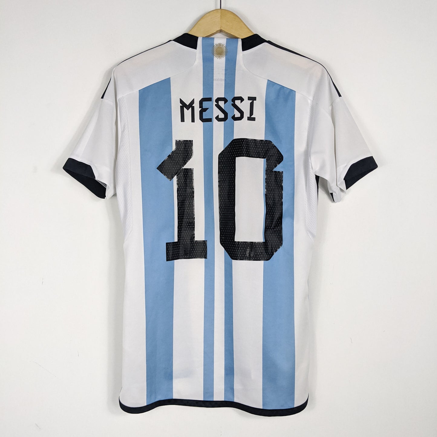 Authentic Argentina 2022 Home - Messi #10 Size M