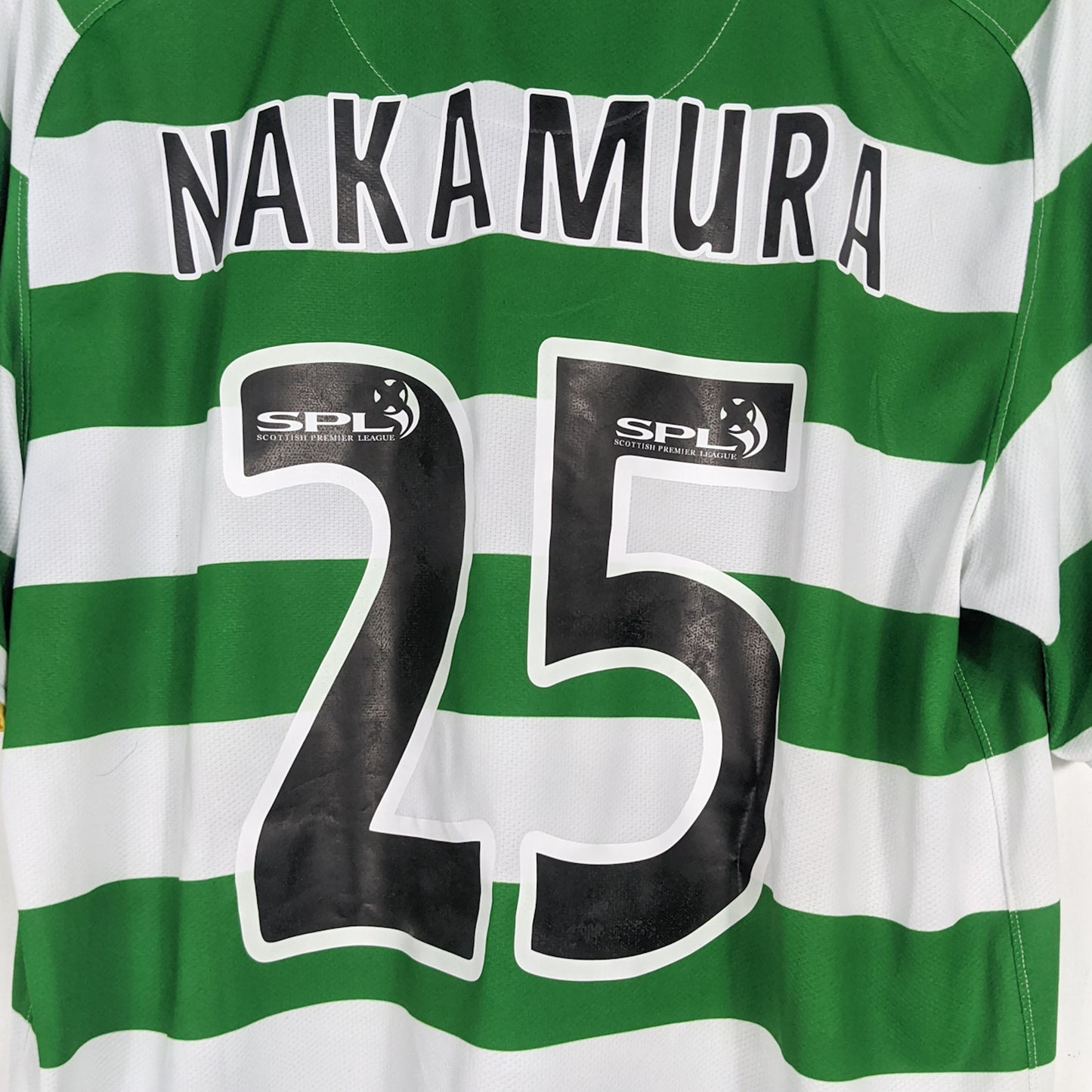 Authentic Celtic 2008/09 Home - Nakamura #25 Size L (Mdt)