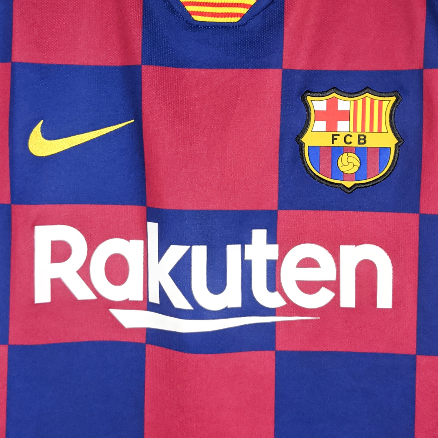Authentic Barcelona 2019/20 Home - Messi #10 Size M