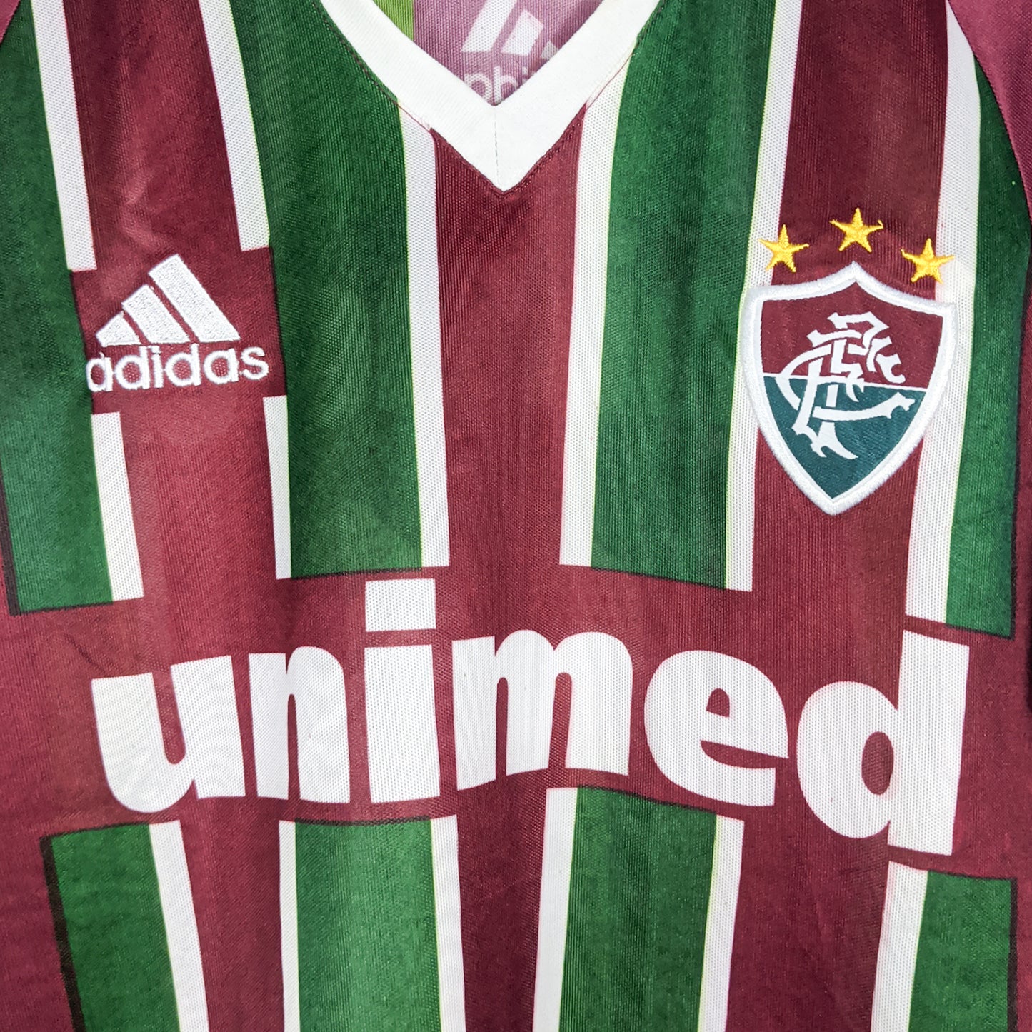 Authentic Fluminense 2003 Home - Romario #11 Size M