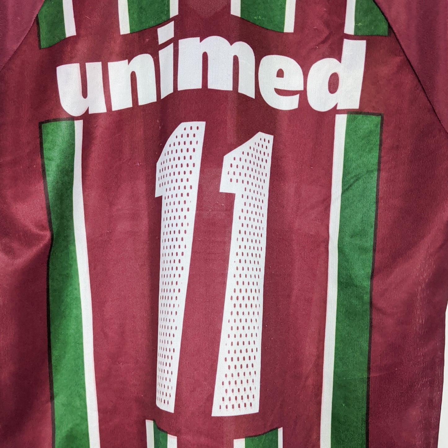 Authentic Fluminense 2003 Home - Romario #11 Size M