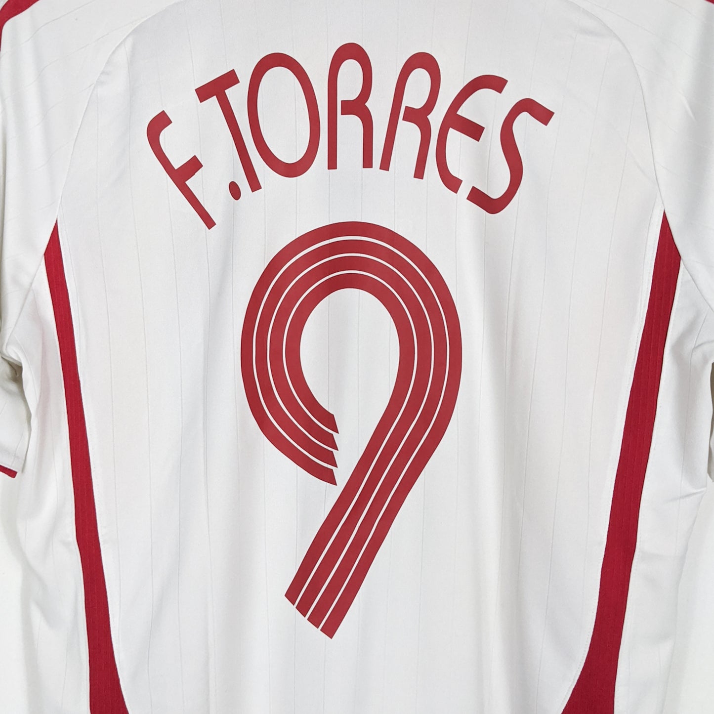 Authentic Spain 2006/08 Away - Torres #9 Size M