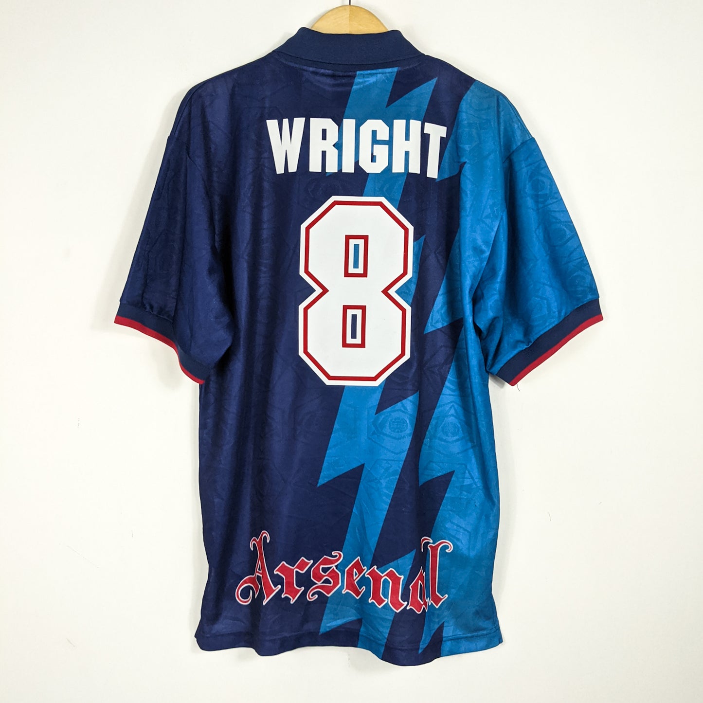 Original Arsenal 1995/96 Away - Wright #8 Size L