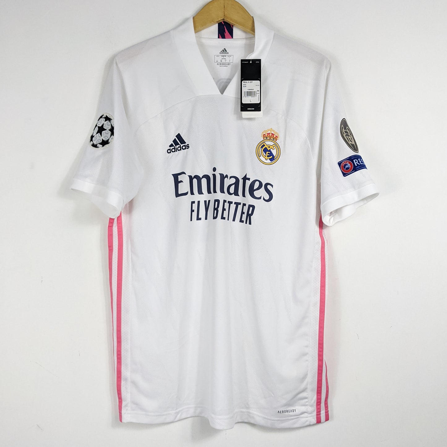 Authentic Real Madrid 2020/21 Home - Modric #10 Size L (Bnwt)
