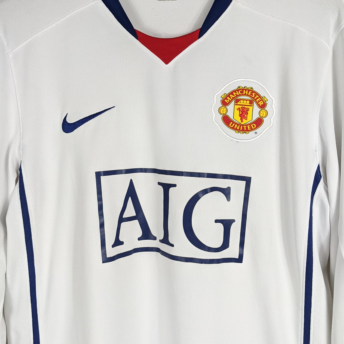 Authentic Manchester United 2008/09 Away - Ronaldo #7 Size M (Ls)