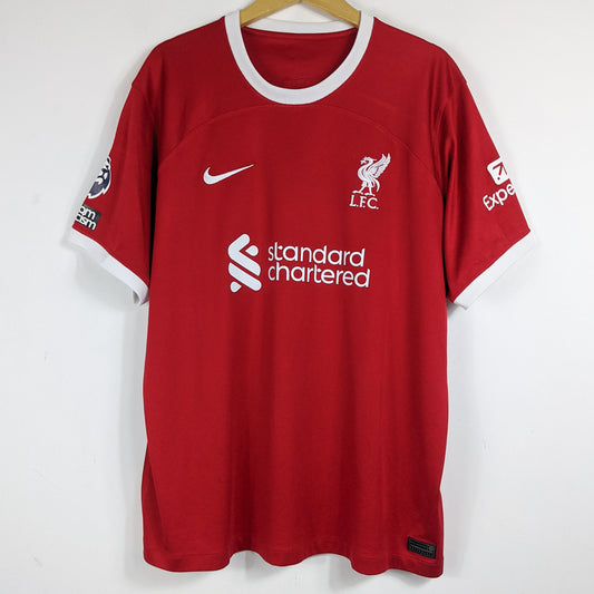 Authentic Liverpool 2023/24 Home - M.Salah #11 Size XXL