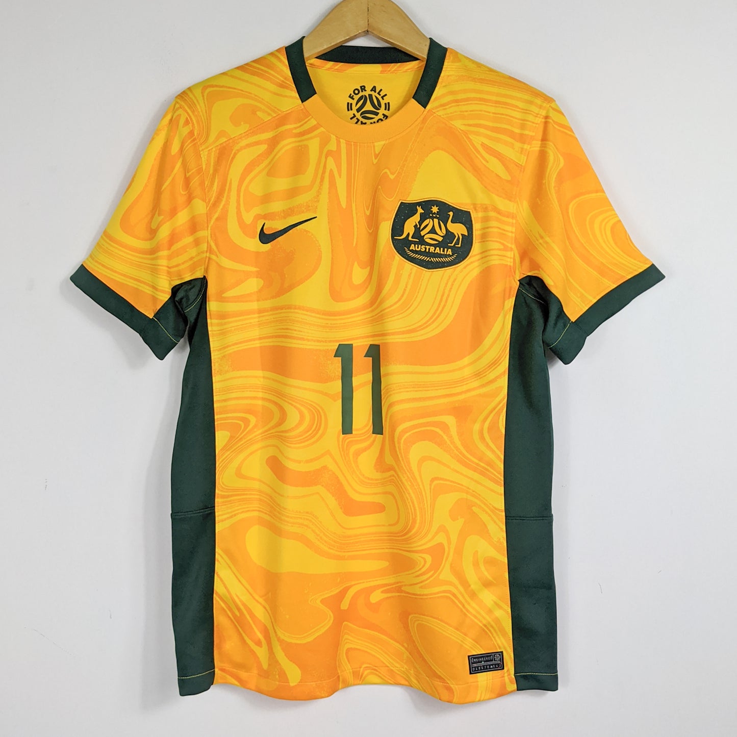 Authentic Matildas 2023 Home - Fowler #11 Size M
