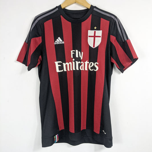 Authentic AC Milan 2014/15 Home - Honda #10 Size M