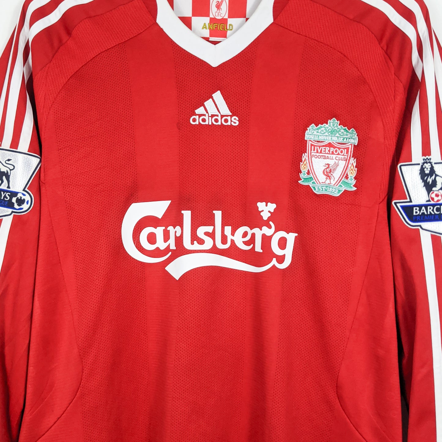 Authentic Liverpool 2008/09 Home - Alonso #14 Size M (Ls)