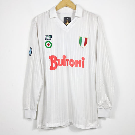 Authentic Napoli 1987/88 Away - Maradona #10 Size L (Ls)