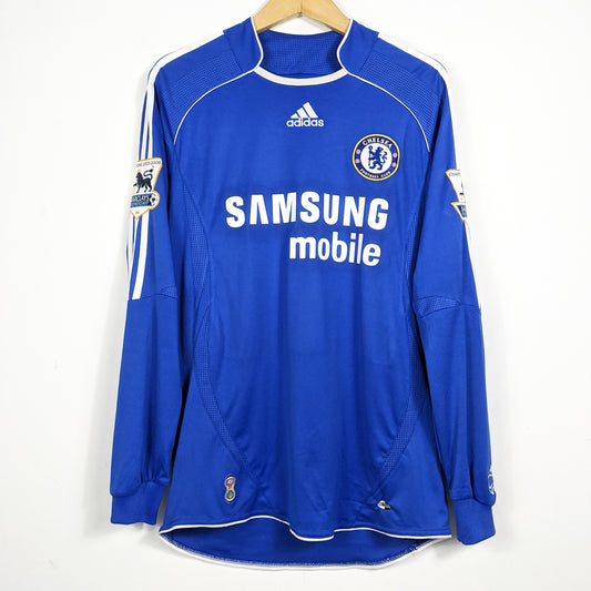 Authentic Chelsea 2006/07 Home - Drogba #11 Size 100 (Ls)