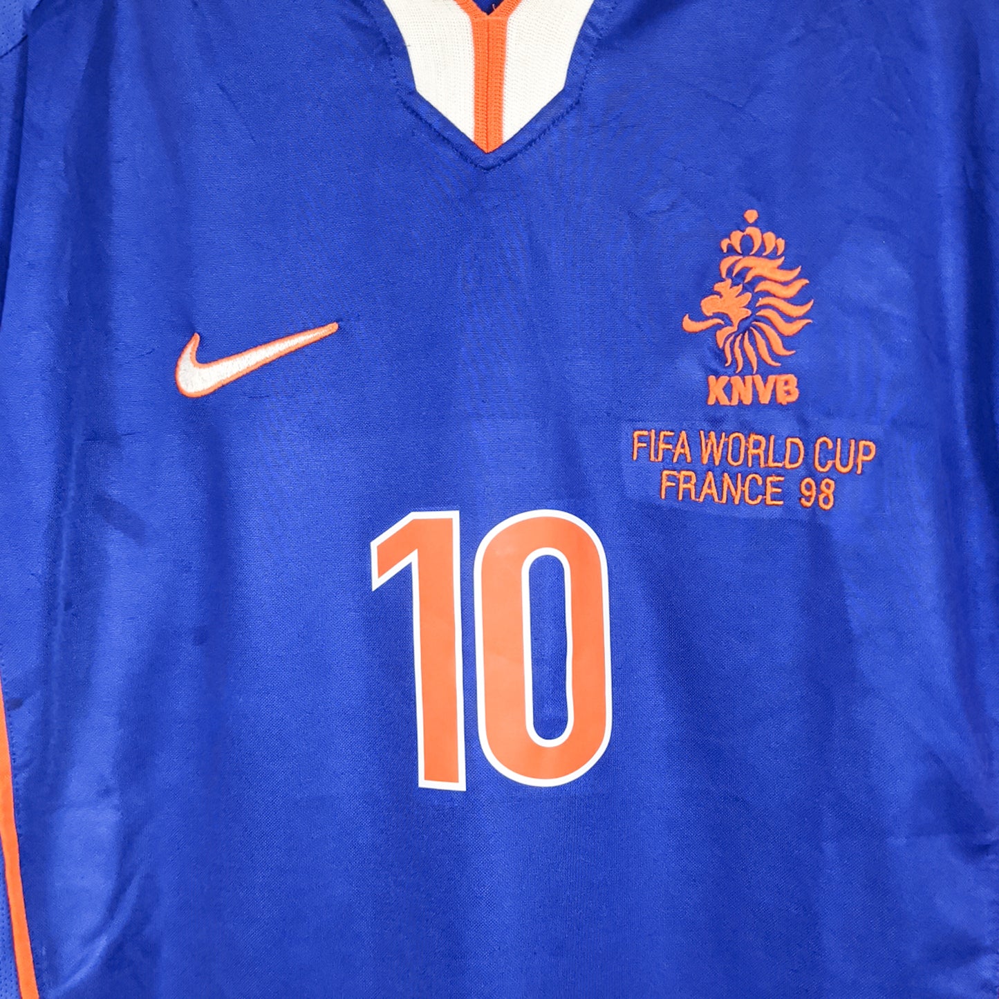 Authentic Netherlands 1998 Away - Seedorf #10 Size M