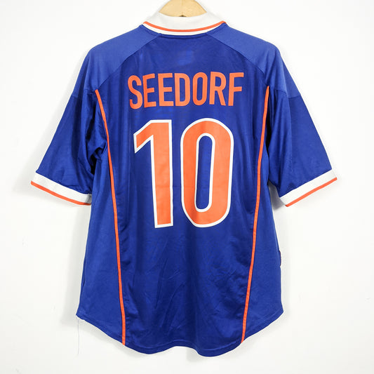 Authentic Netherlands 1998 Away - Seedorf #10 Size M