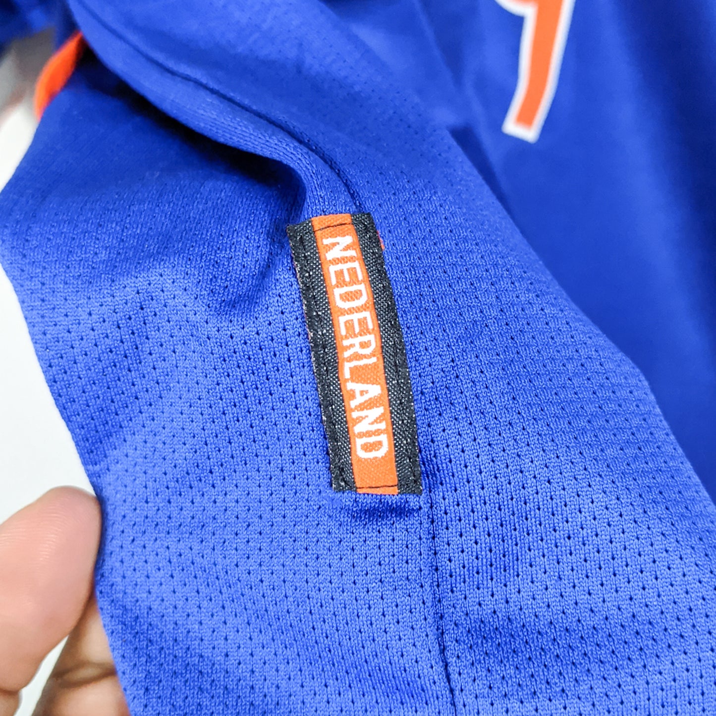 Authentic Netherlands 1998 Away - Kluivert #9 Size M