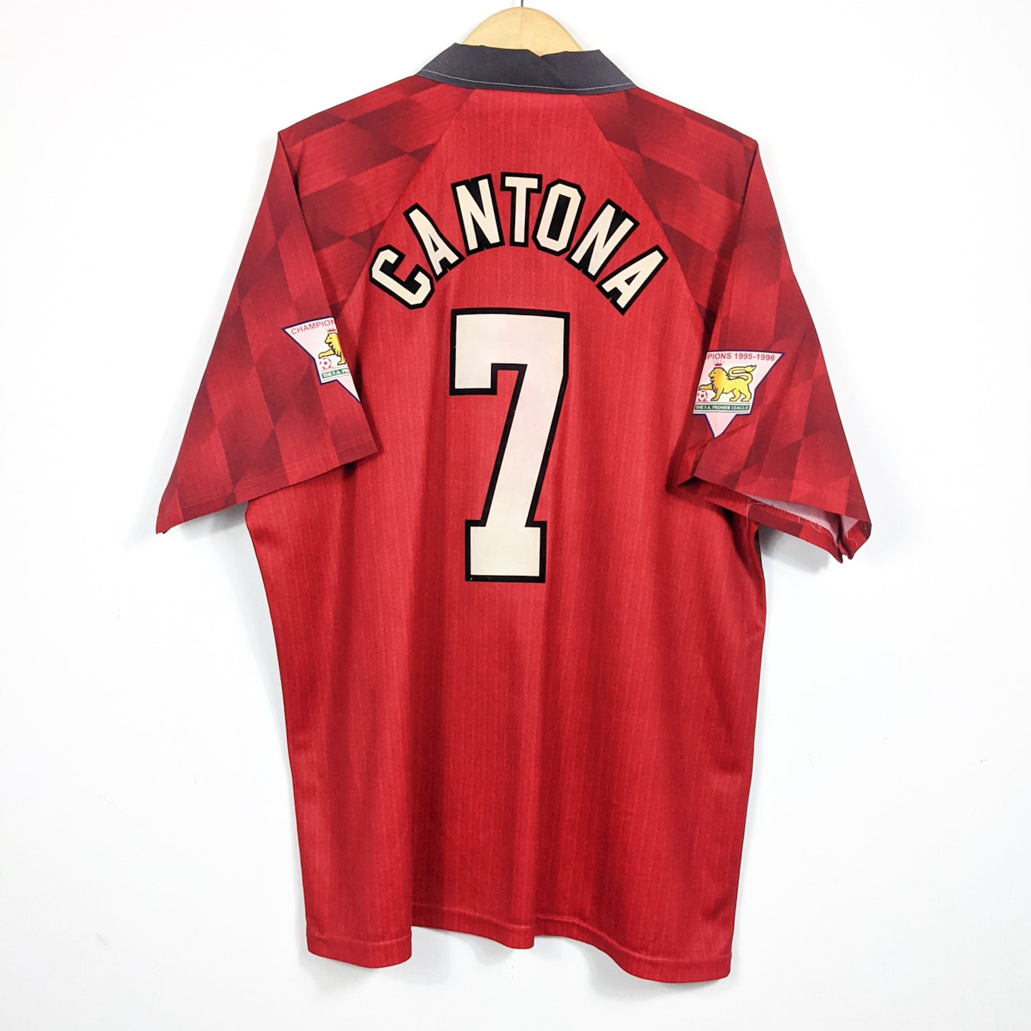 Authentic Manchester United 1996/98 Home - Cantona #7 Size XL