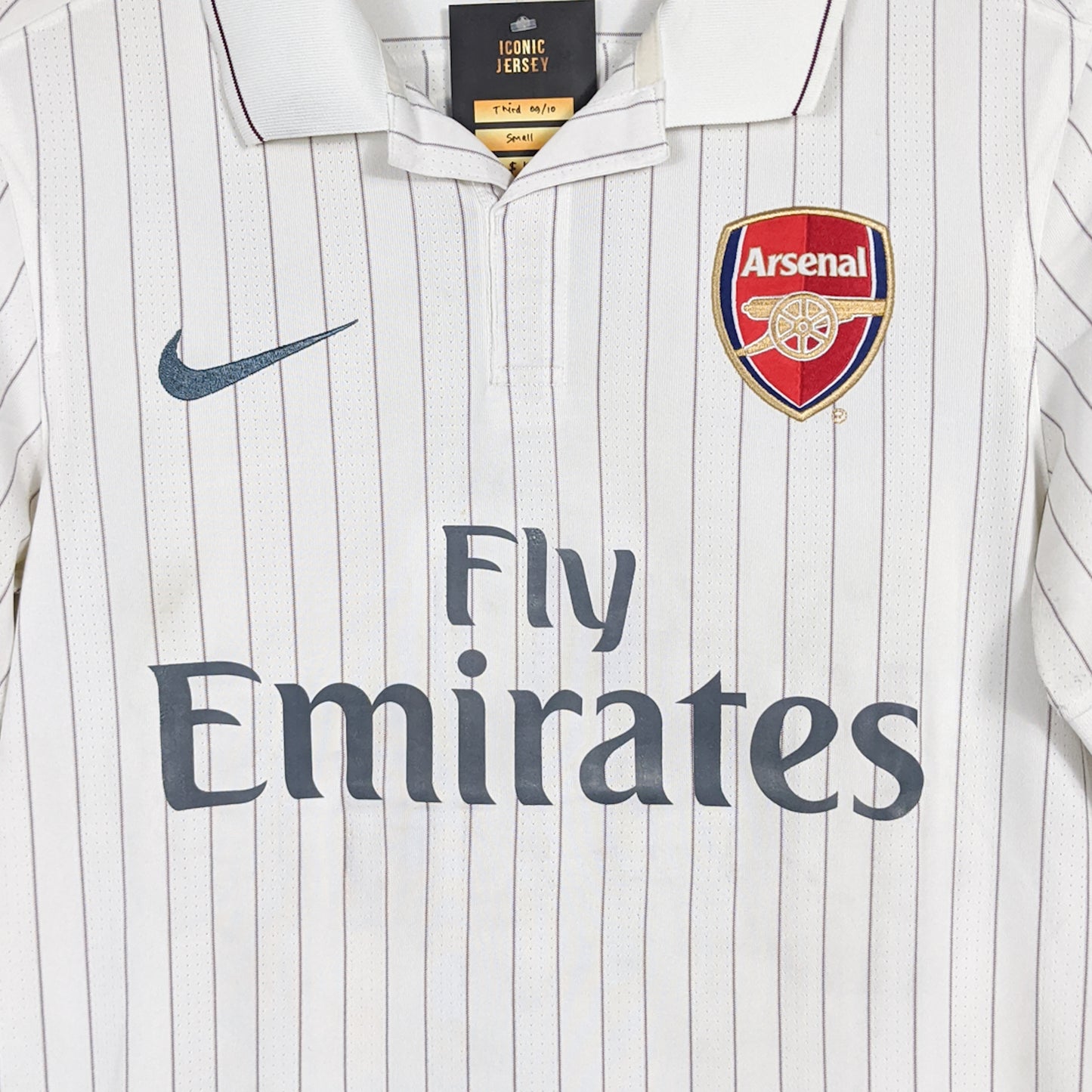 Authentic Arsenal 2009/10 Third - Fabregas #4 Size S